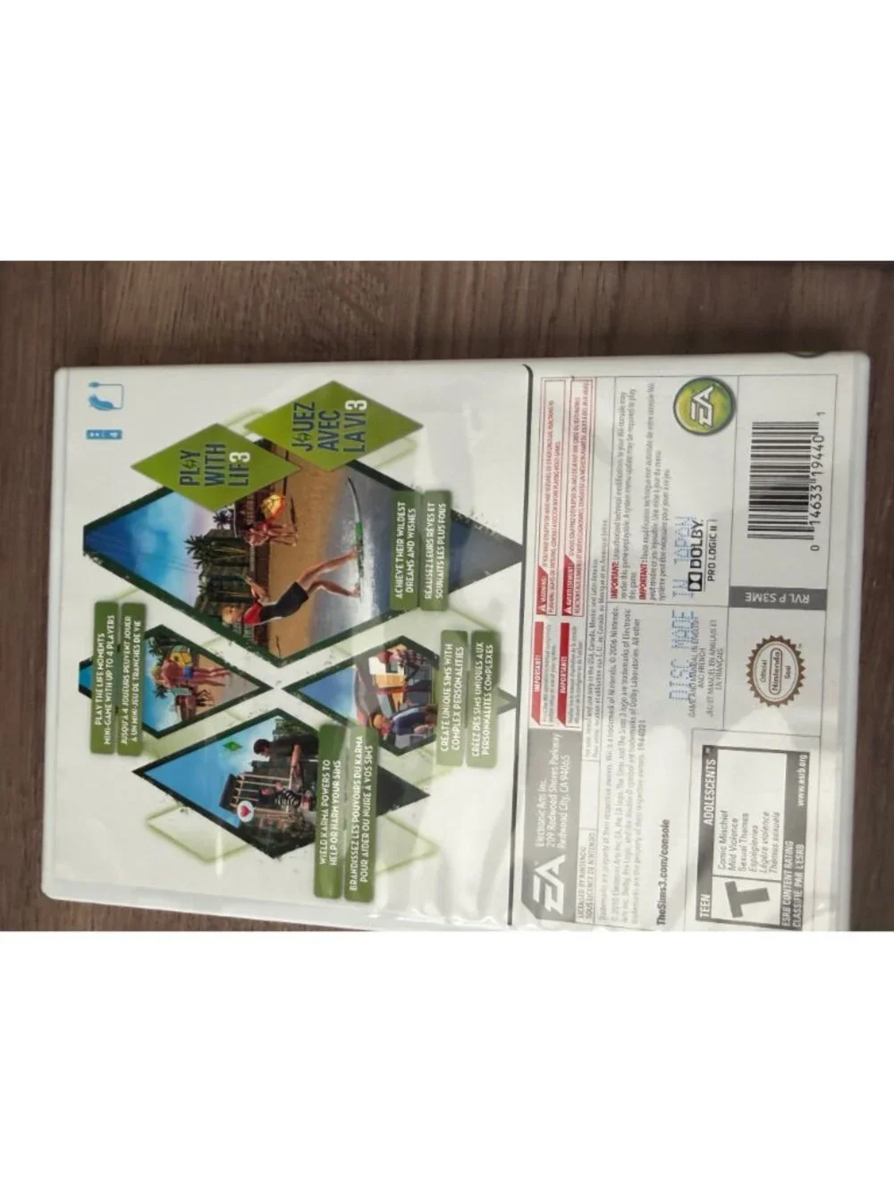 The Sims 3 | Mario and Sonic Olympic game for Wii